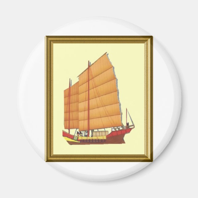 Chinesischer Junk Magnet (Vorne)