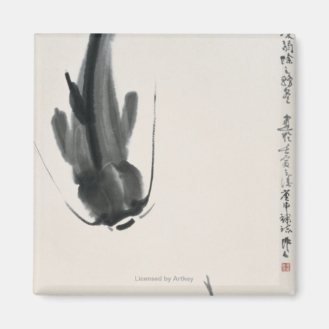 Chinesischer Katfisch Magnet (Vorne)