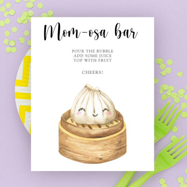 Chinesischer Knödel - Momosa Bar Poster (Von Creator hochgeladen)