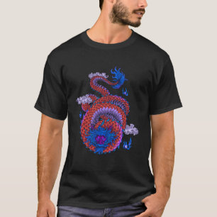 Chinesischer Kulturdrache Asiatische Mythologie un T-Shirt