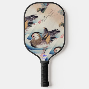 "Chinesischer Mandarinenholz Pickleball Schläger