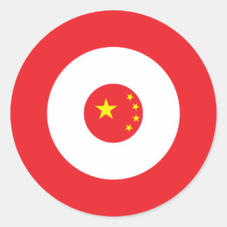 Chinesischer Mod-Rundaufkleber Runder Aufkleber