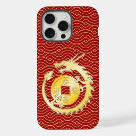 Chinesischer Monddrache 2024 iPhone 15 Pro Max Hülle