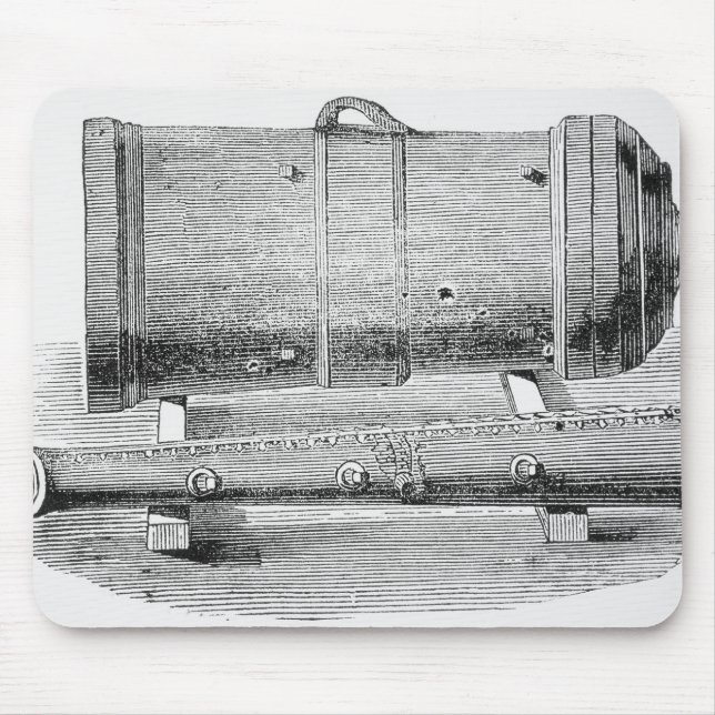 Chinesischer Monster-Mörser, 1845 Mousepad (Vorne)