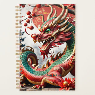 Chinesischer Neujahrsdrache 2024 personalisiert SP Planer
