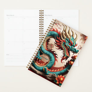 Chinesischer Neujahrsdrache 2024 personalisiert SP Planer