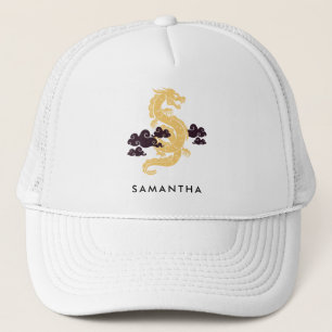 Chinesischer Neujahrsdrache 2024 Personalisiert Truckerkappe