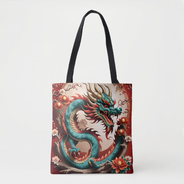 Chinesischer Neujahrsdrache 2024 TB01 Tasche (Vorderseite)