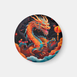 Chinesischer Neujahrsdrache Magnet