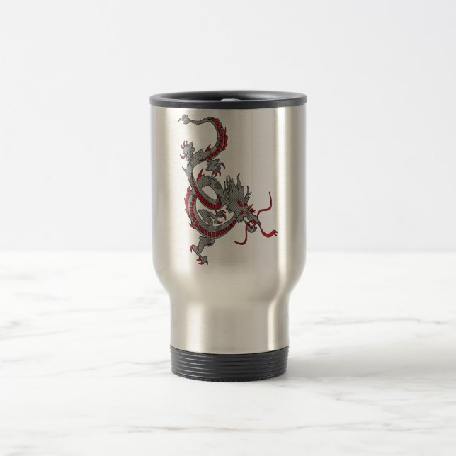 Chinesischer Neujahrsdrache Reisebecher (Mittel)