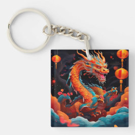 Chinesischer Neujahrsdrache Schlüsselanhänger
