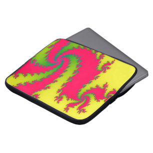 Chinesischer New Year Dragon Fraktal Laptop Bag Laptopschutzhülle