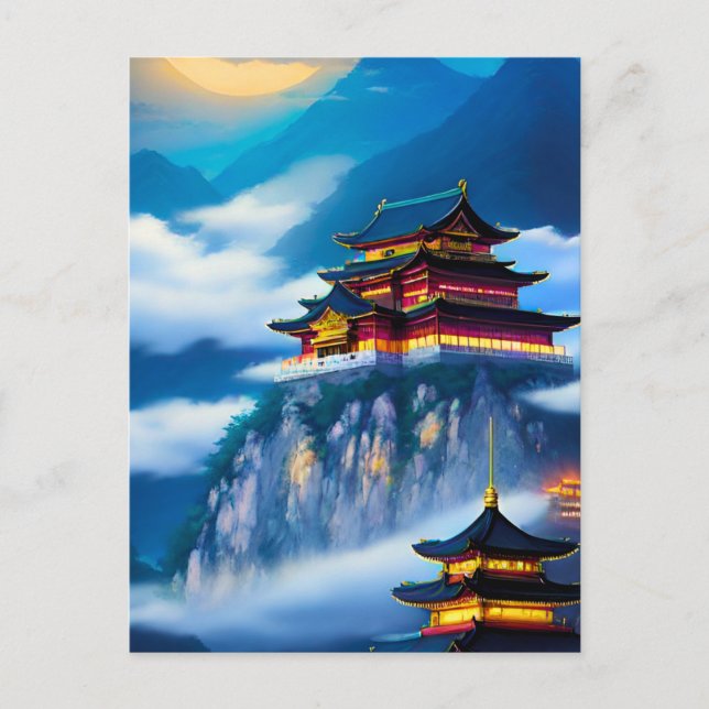 Chinesischer Palast Postkarte (Vorderseite)