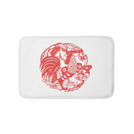 Chinesischer Papierschnitt - Jahr 2017 Badematte