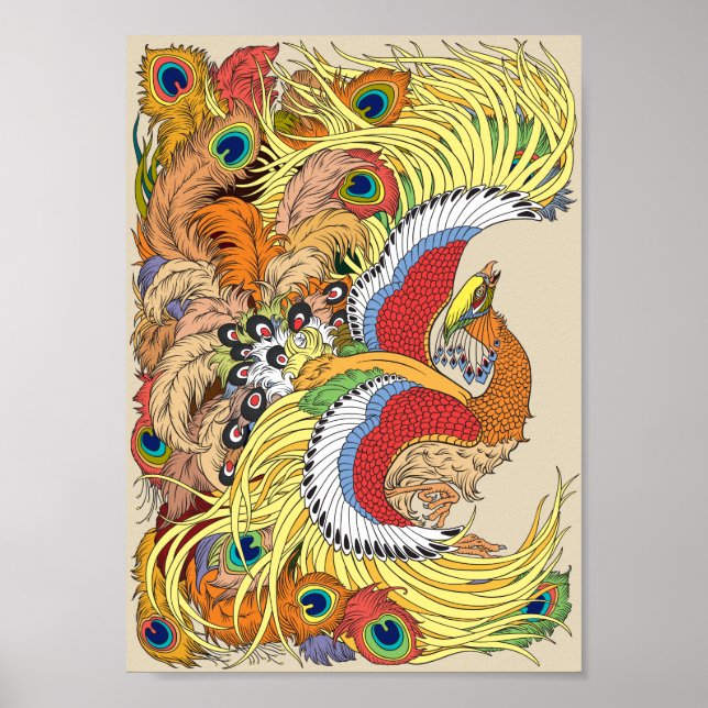 Chinesischer Phönix Poster (Vorne)