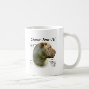 Chinesischer Shar Pei Geschichte; chinesischer Sha Kaffeetasse
