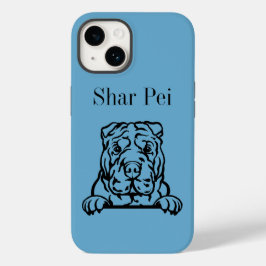 Chinesischer Shar Pei Hund Case-Mate iPhone 14 Hülle