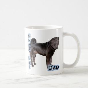 Chinesischer Shar-Pei-Vater 4 Kaffeetasse
