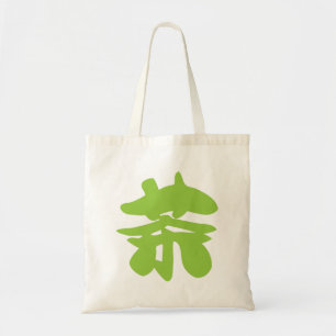 Chinesischer Tee aus Hanzi/Kanji Tragetasche