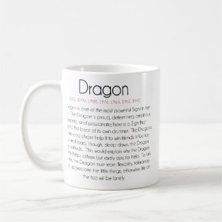 Chinesischer Tierkreis (Jahr des Drachen) 2 Kaffeetasse