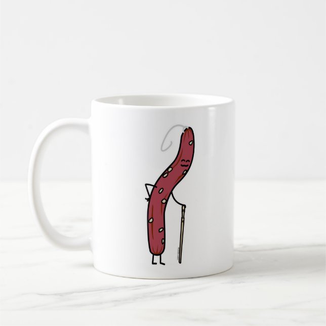 Chinesischer Trockenwurst, Fett Kantonesischer Lap Kaffeetasse (Links)