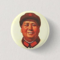 Chinesischer Vorsitzend-Mao- Zedongknopf