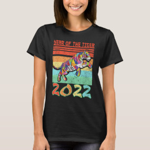 Chinesischer Zodiac Lunar Kalender glücklich neues T-Shirt