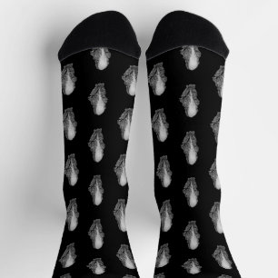 Chinesisches Cabbage-Portrait-Foto Socken