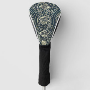 Chinesisches Dekorationsmuster Golf Head Cover Headcover