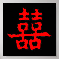 Chinesisches doppeltes Glück