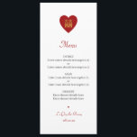 Chinesisches "Double Happiness Red Gold Wedding Me Menükarte<br><div class="desc">Kann vollständig an Ihre Bedürfnisse angepasst werden,  um Ihren Anzug zu erfüllen. Gorjo Designs. Gedruckt von Zazzle. // Benötigen Sie Hilfe bei der Anpassung Ihres Designs? Andere Ideen got? Kontaktieren Sie mich .</div>