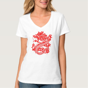 Chinesisches Drache-T-Shirt T-Shirt