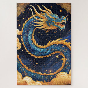chinesisches Drachen-Puzzle 