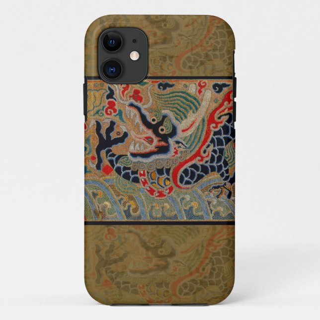 Chinesisches Drachensymbol Antiasiatisch Case-Mate iPhone Hülle (Rückseite)