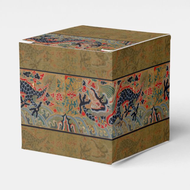 Chinesisches Drachensymbol Antiasiatisch Geschenkschachtel (Vorderseite)