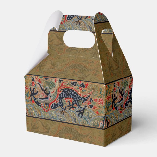 Chinesisches Drachensymbol Antiasiatisch Geschenkschachtel (Vorderseite)