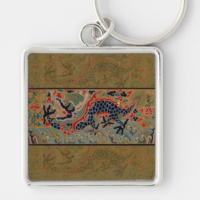 Chinesisches Drachensymbol Antiasiatisch Schlüsselanhänger (Vorne)