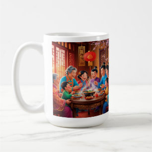 Chinesisches Familienfest Kaffeetasse