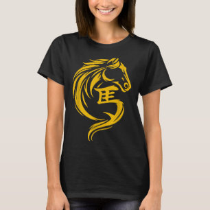 Chinesisches Feuer Neujahr 2026 Design T-Shirt