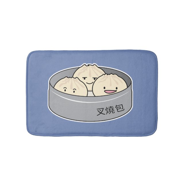 Chinesisches Frühstück der schwachen Summe des Badematte (Vorderseite)