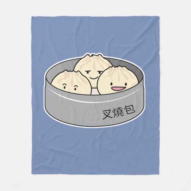 Chinesisches Frühstück der schwachen Summe des Fleecedecke (Vorderseite)