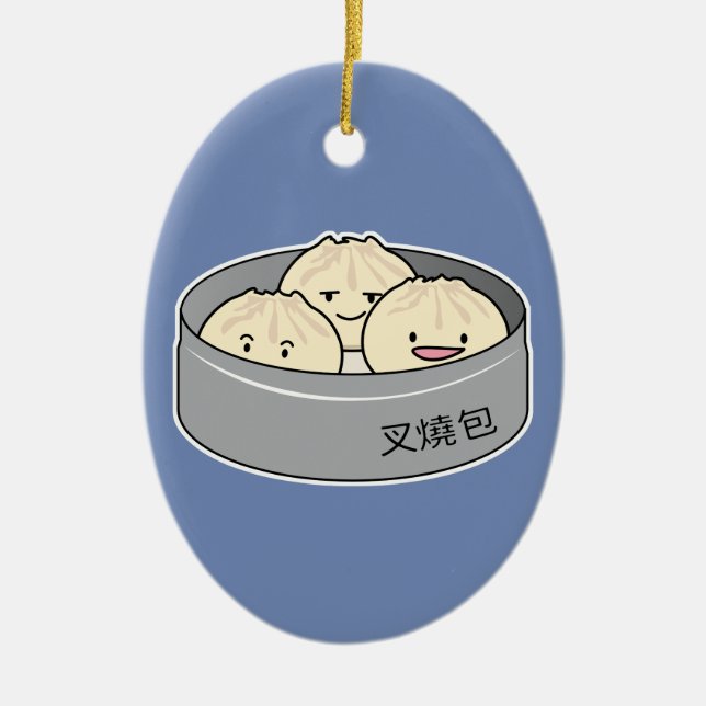 Chinesisches Frühstück der schwachen Summe des Keramikornament (Vorne)