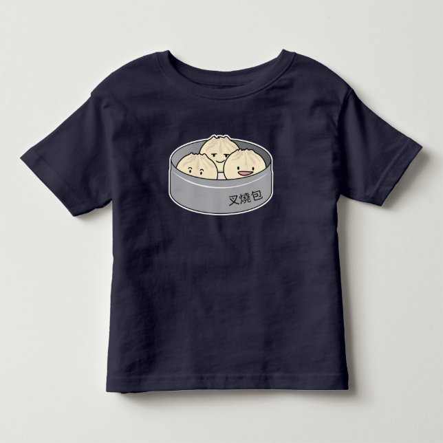 Chinesisches Frühstück der schwachen Summe des Kleinkind T-shirt (Vorderseite)