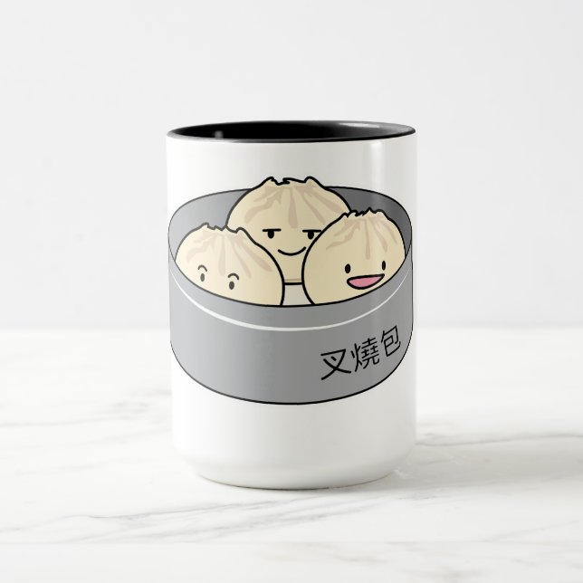 Chinesisches Frühstück der schwachen Summe des Tasse (Zentrum)