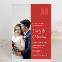 Chinesisches Hochzeitspaar Foto Liebe Knoten Doubl