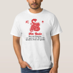 Chinesisches Jahr der Feuer-Schlange 1977 T-Shirt