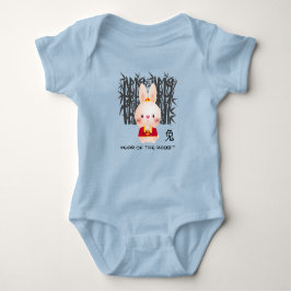Chinesisches Jahr des Kaninchens | Niedliches Kani Baby Strampler