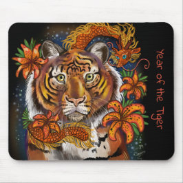 Chinesisches Jahr des Tigers Mousepad