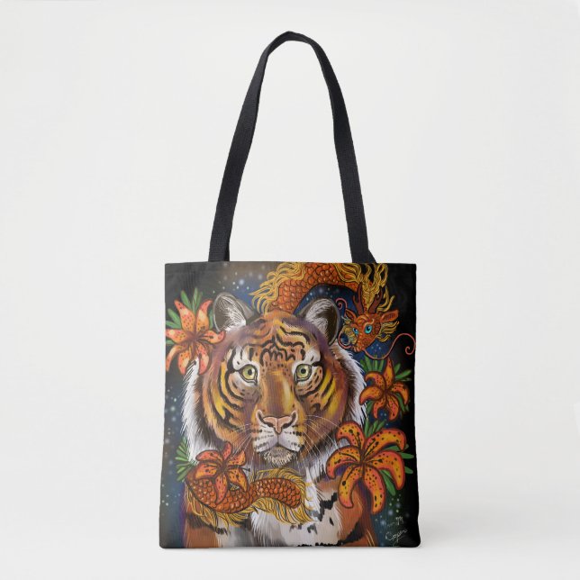 Chinesisches Jahr des Tigers Tasche (Vorderseite)