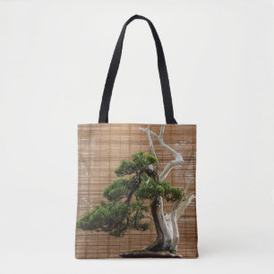 Chinesisches Juniper Bonsai Tree Foto Tasche